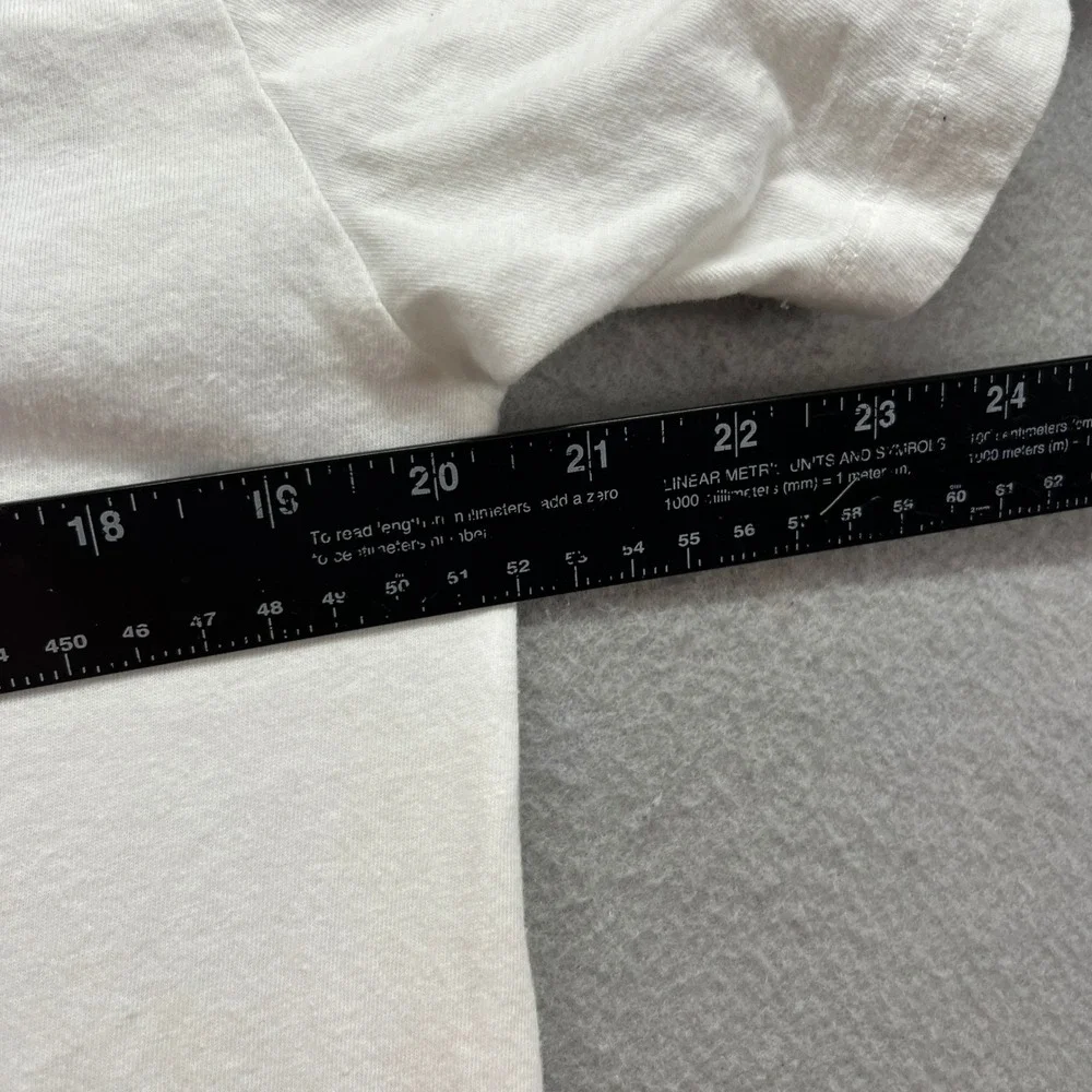 The North Face T Shirt Men M White Short Sleeve Circular Design Graphic Tee